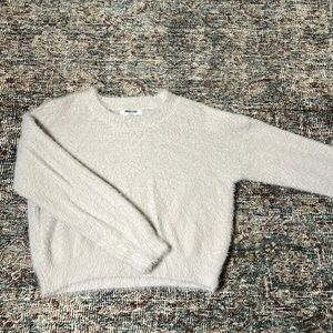Nude Fuzzy Sweater